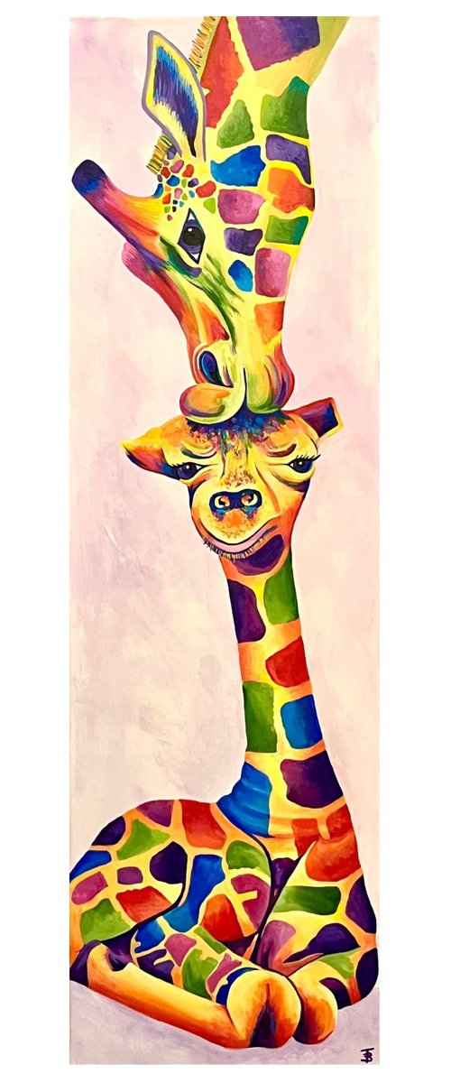 Welcome Little Giraffe by Tiffany Budd