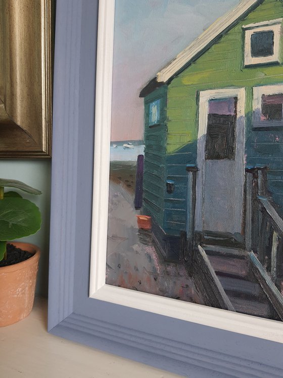 Mudeford Sandbank beach huts