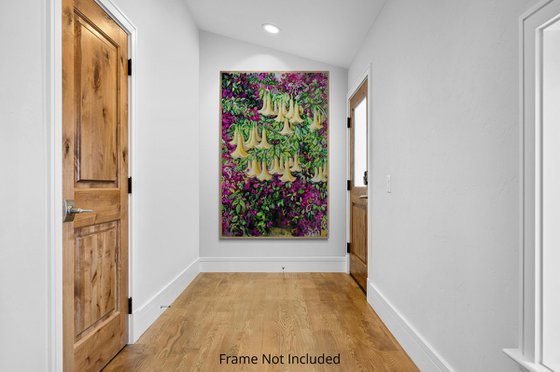 Bellflowers and Bougainvillea