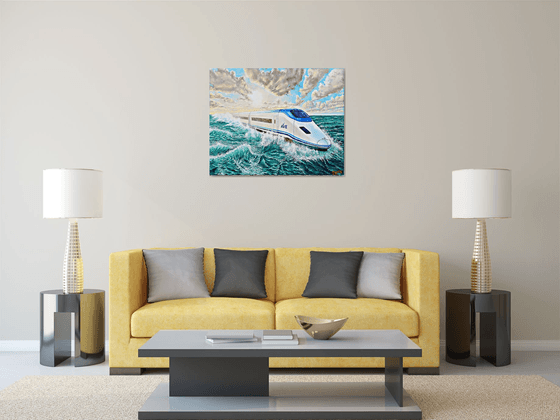 Tren AVE Transindico Sanghai  - La Azohia