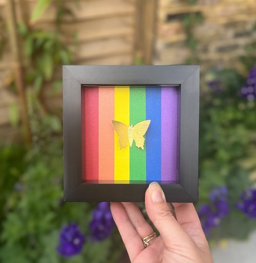 Rainbow Love Box by Lorna Doyan