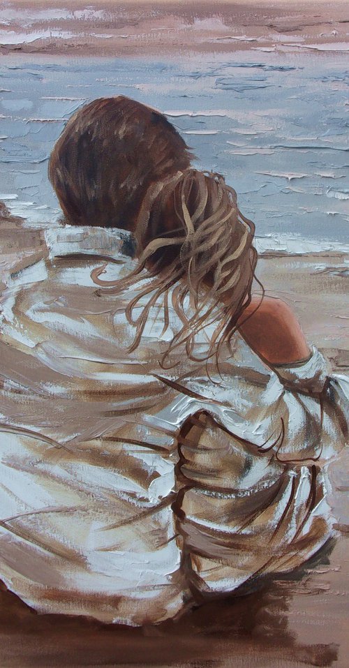 " OUR BEACH " by Monika Luniak