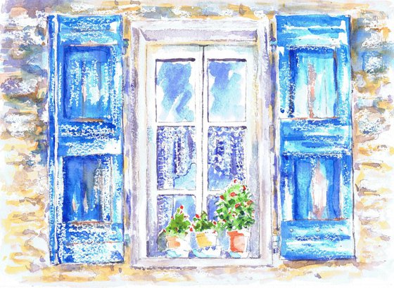 Blue Shutters