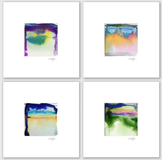 Meditations Collection 5 - 4 Abstract Paintings