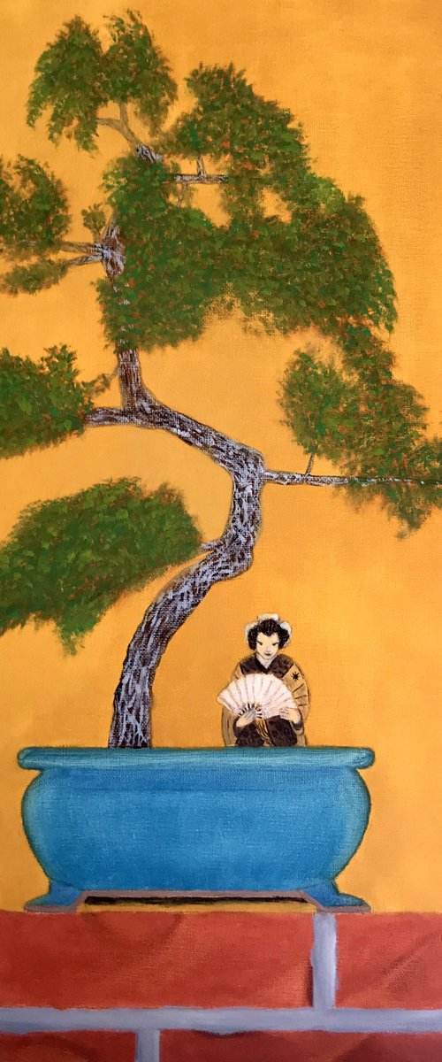 GEISHA BONSAI by Leslie Dannenberg