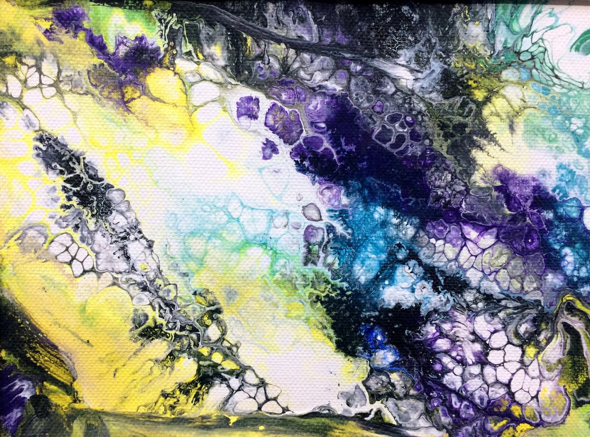Abstract Flow painting 