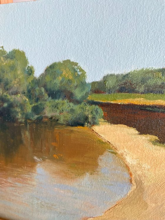Along the shore