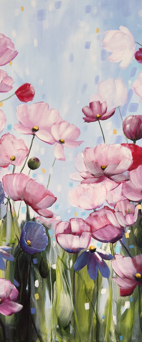 Poppies Land 5 by Sandra Gebhardt-Hoepfner
