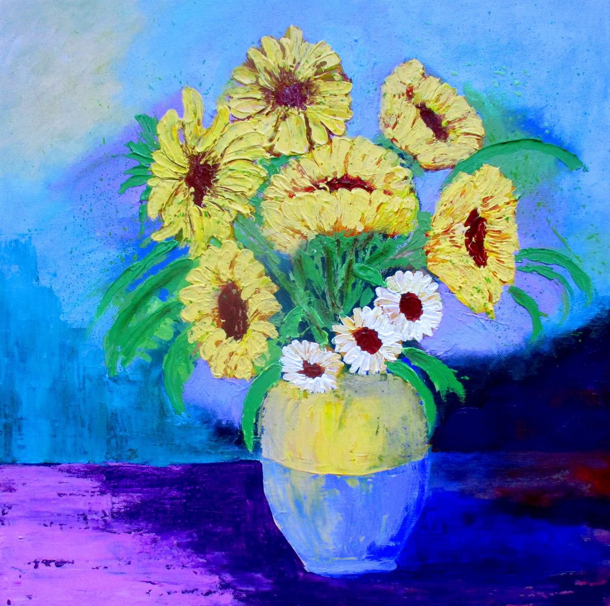 Sunflower Days by Amanda Horvath