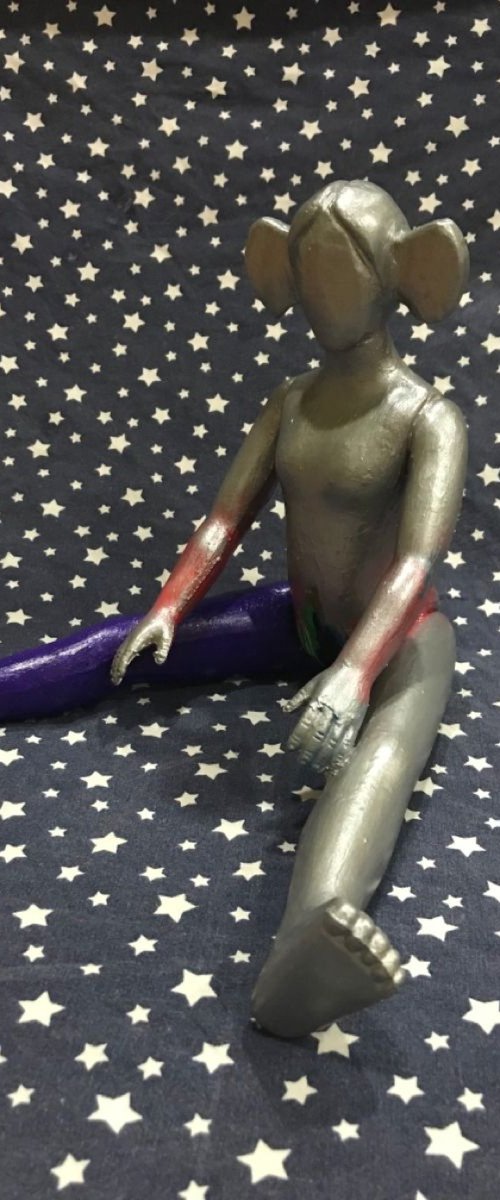 Abstraction (Reconstructed Body) by Gela MIKAVA