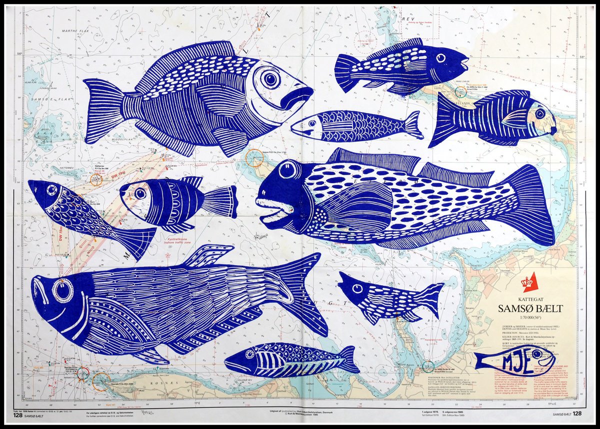 Shoal of fish by Mariann Johansen-Ellis