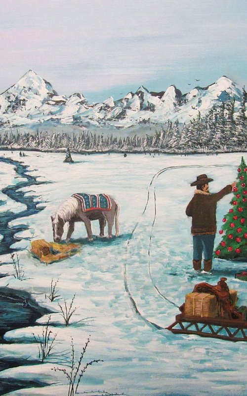 Christmas at Three Strand Creek!  Merry Christmas Mom & Dad! by William F. Adams