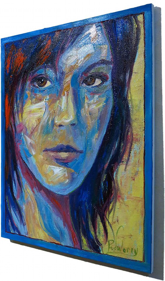 Original Oil Painting Female