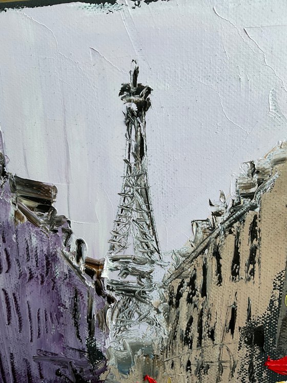 Rainy Parisian street
