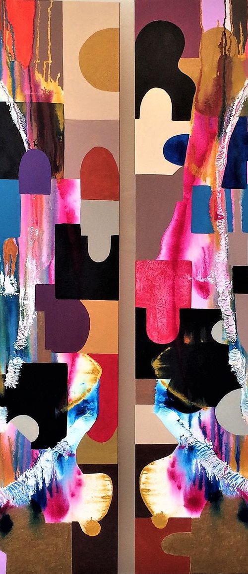 Puzzle 3 and 4 by Lucyanne Terni