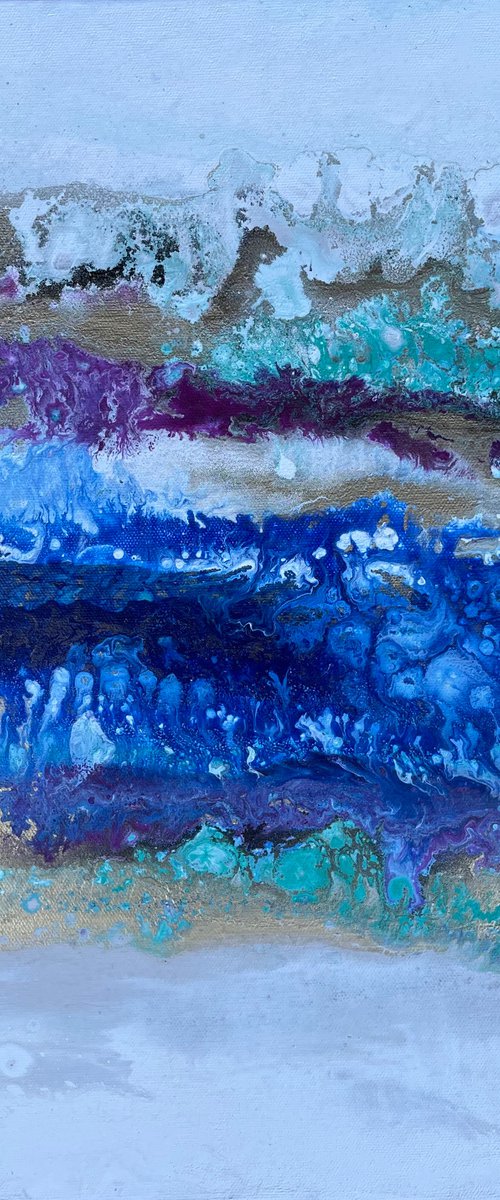 Beach view I by Jessica M Chaix