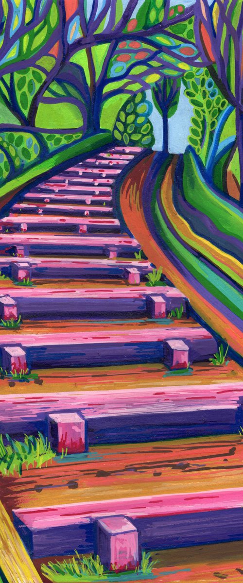 Box Hill Steps by Tiffany Budd