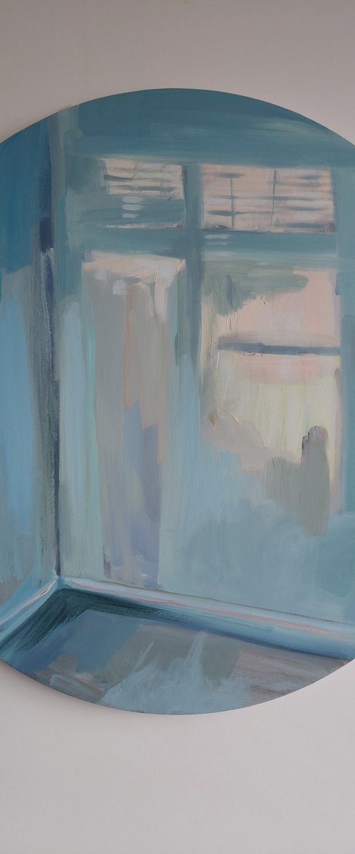 Reflections on wall by Anyck Alvarez Kerloch