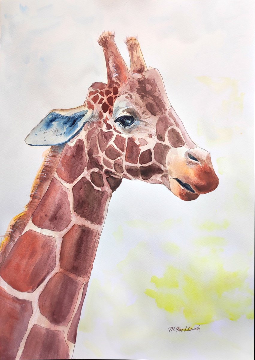 Giraffe. by Mag Verkhovets