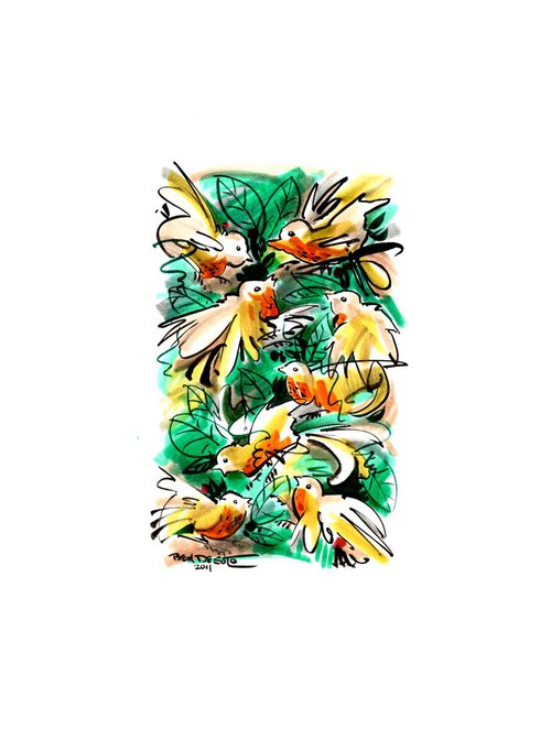 Yellow Birds by Ben De Soto