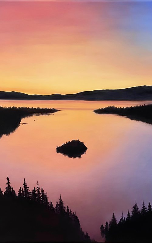 Sound of Silence. Landscape by Alla Kallass
