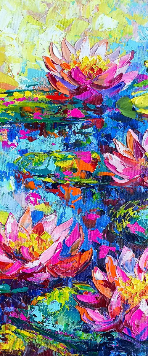 Peaceful pond by Anastasia Kozorez