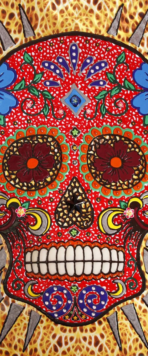 Sugarskull (red edition) by Karl G.o.P.