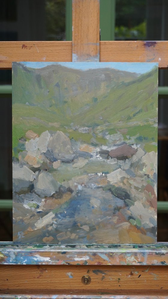 A Mountain Stream, Langdale
