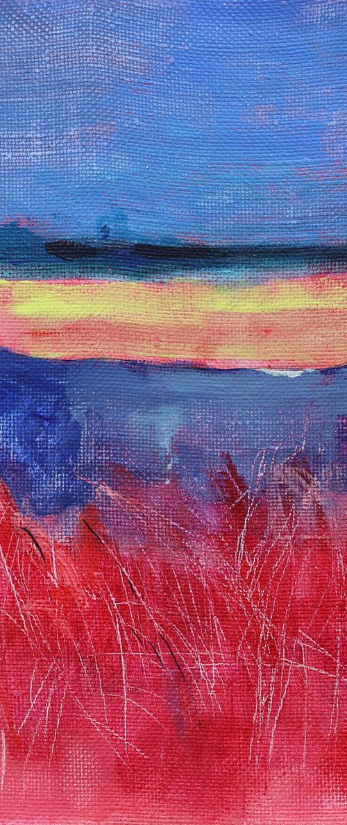 Cow. Twilight time by Artem Andreichuk