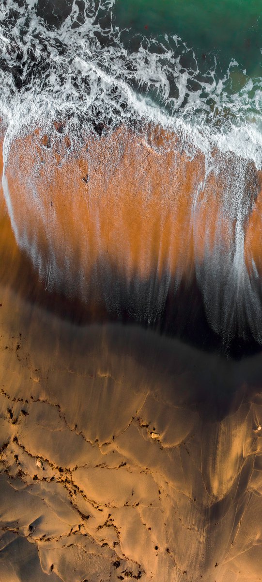 Photorealistic Landscape Photograph By Nick Psomiadis, 24 X 51", Bells Dunes, Original Artwork