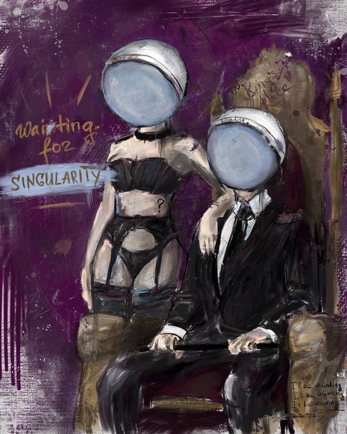 Waiting for the Singularity! LIMITED EDITION by Anna Polani