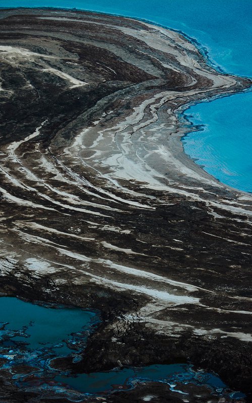 Shrinking of the Dead Sea | Limited Edition Fine Art Print 1 of 10 | 90 x 60 cm by Tal Paz-Fridman