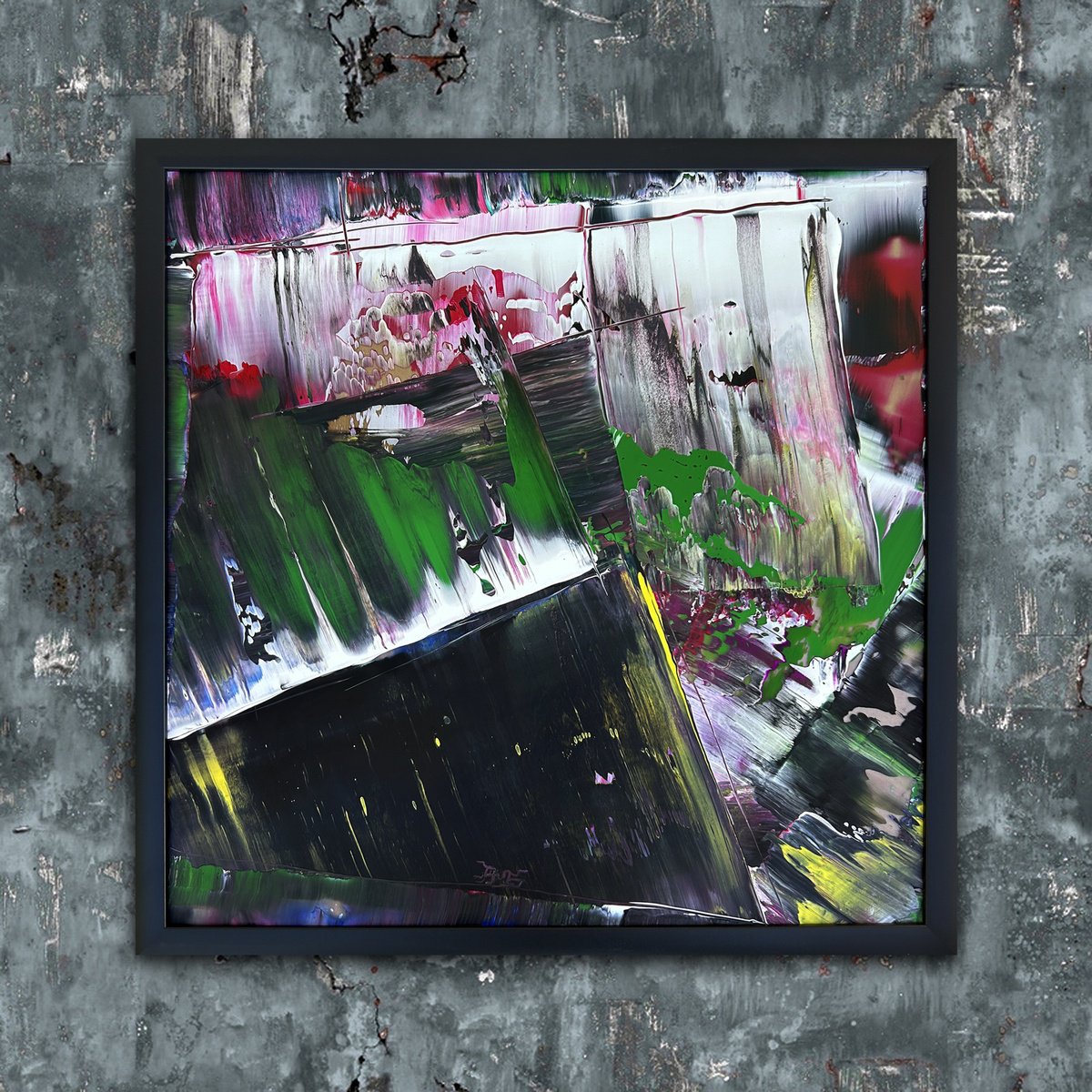 Urban And Pop Acrylic Painting , Predator By Preston M. Smith (Pms), 26 X 26, Artwork For Sale On Artfinder