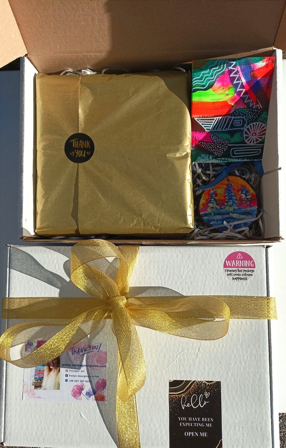 Art gift box - Singapore Skyline