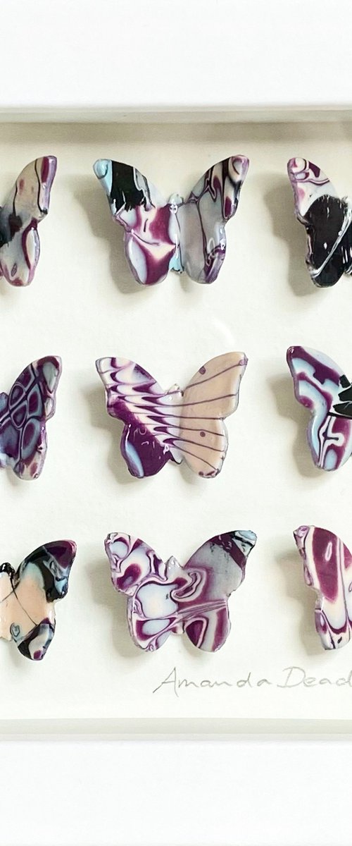 Novem papiliones by Amanda Deadman