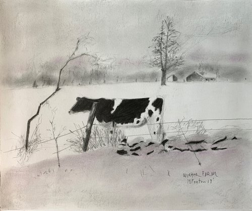 winter farm by Michael Fenton
