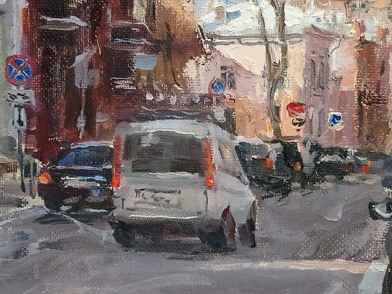 Sukhbaatar Street. Irkutsk