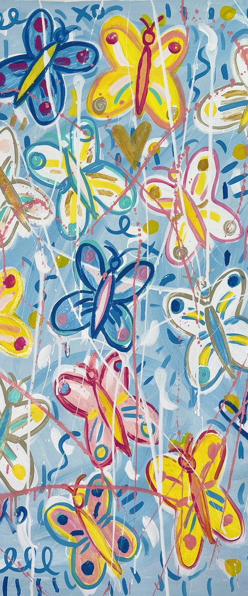 Blue Love by Mercedes Lagunas