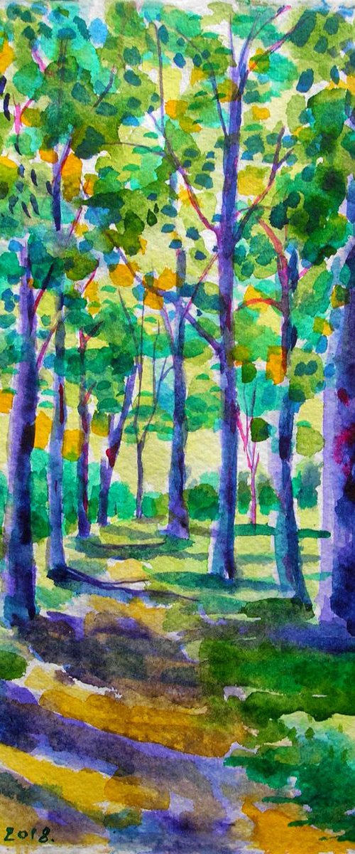 A walk in the park III by Maja Grecic