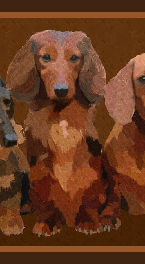 DASHOUNDS THREE by Joe McHarg