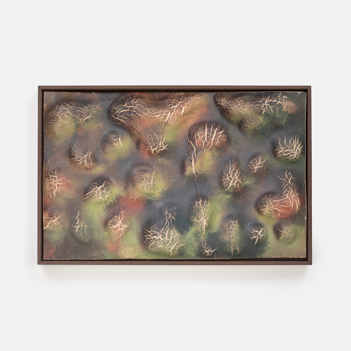 Expressive Abstract Clay Sculpture By Maryia Virshych, 17 X 11", Terra Cognita. Soil Horizon 01, Original Artwork