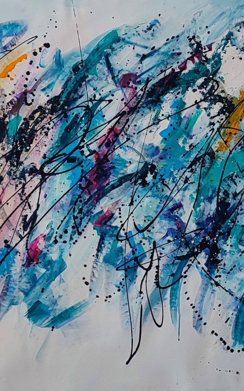 Bleu intense by ÂME SAUVAGE