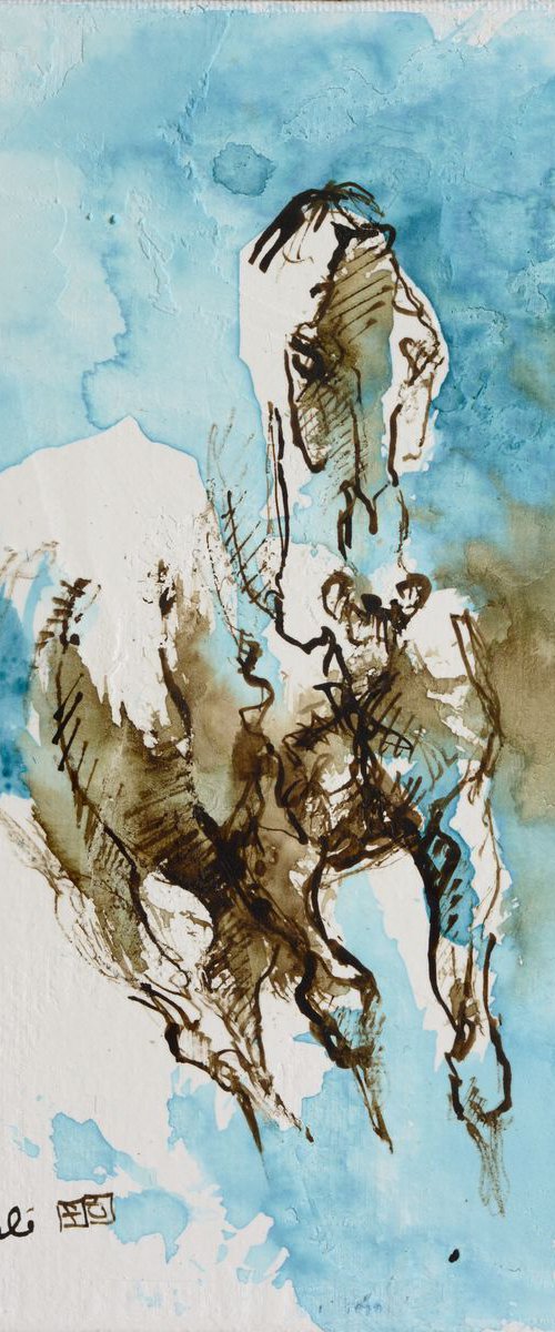 Equine Nude 172 by Benedicte Gele
