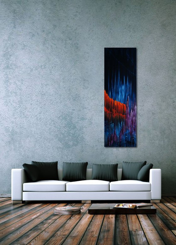 Asgard (50 x 150 cm) XXL vertical (20 x 60 inches) oil