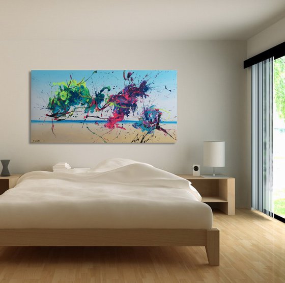 Sky Dance (Spirits Of Skies 128085) (160 x 80 cm) XXXL (64 x 32 inches)