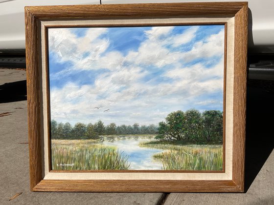 MARSH AT HIGH TIDE (SOLD)