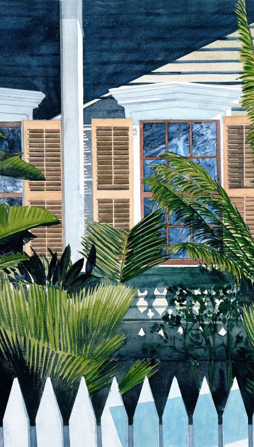 House of Palms by Leslie McDonald, Jr.