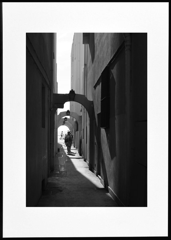 " Old street. Menton. France "    Limited Edition 1 / 15