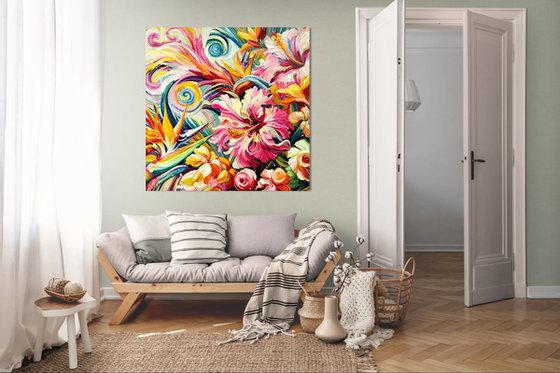 Sweet Havana  Abstract Floral