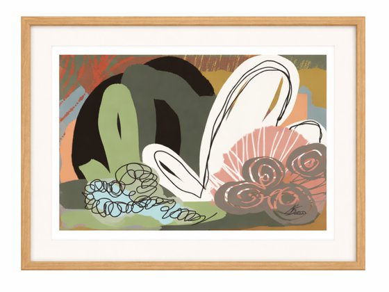 Natural  Abstraction LTD Paper Print